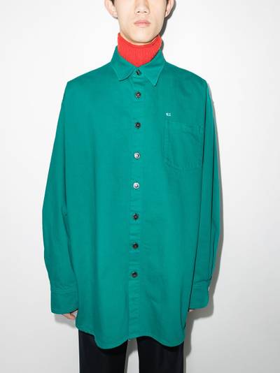 Raf Simons Big Fit long-sleeve shirt outlook