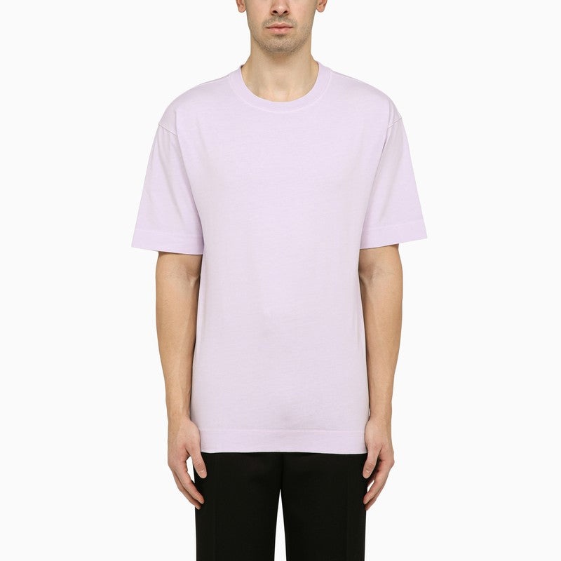 Dries Van Noten Heli T-Shirt Light Lilac Men - 1