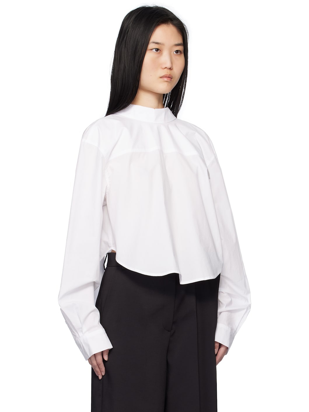 White Two Way Shirt - 2