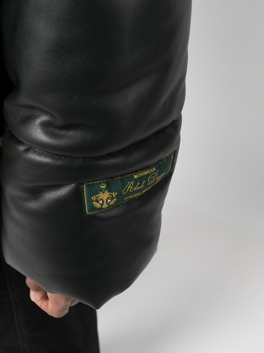padded zip-up jacket - 5