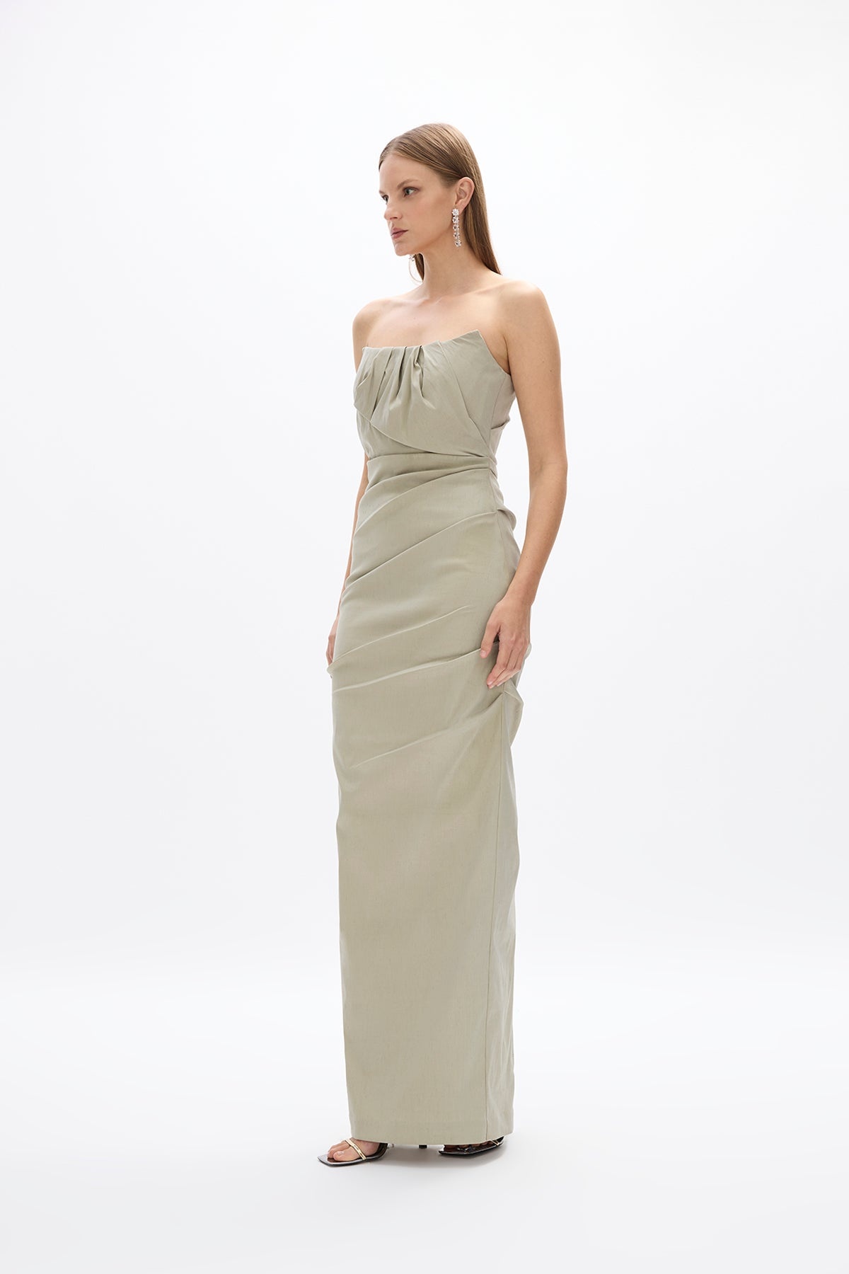 SIENNA STRAPLESS GOWN - 3