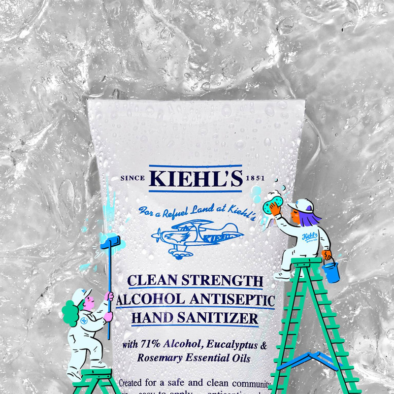 Clean Strength Alcohol Antiseptic Hand Sanitizer 6