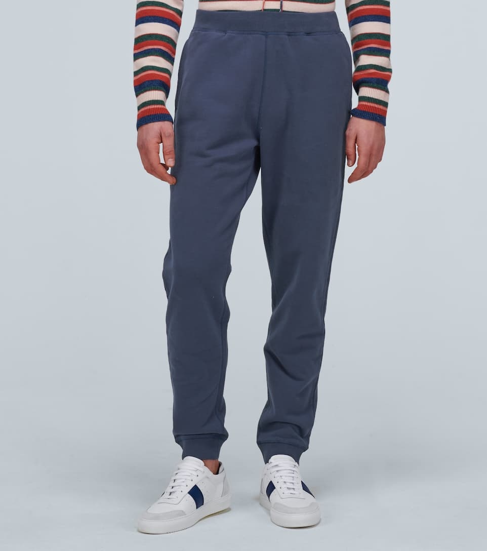 Cotton loopback sweatpants - 3