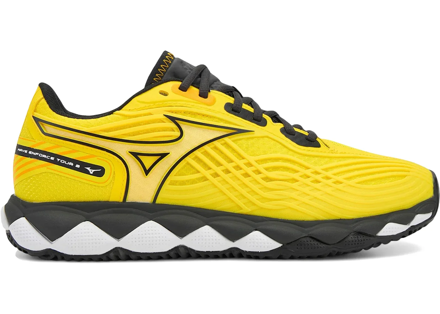 Mizuno Wave Enforce Tour 2 Vibrant Yellow Black Sand - 1