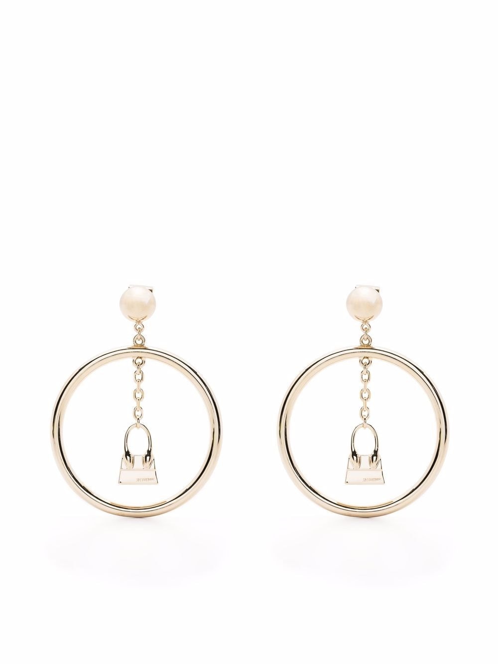 Le Chiquito drop hoop earrings - 1