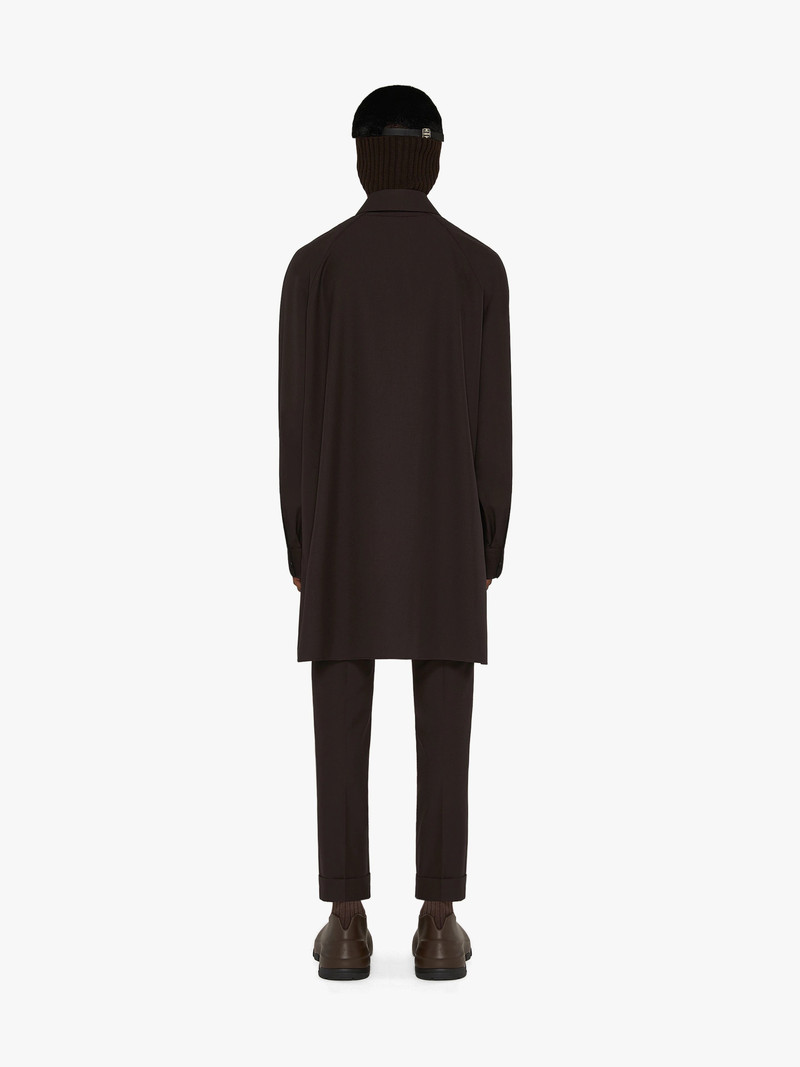 RIBBED-KNIT OPEN HOOD 5