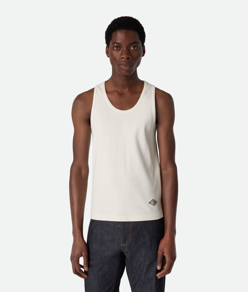 Cotton Rib Jersey Tank Top - 1