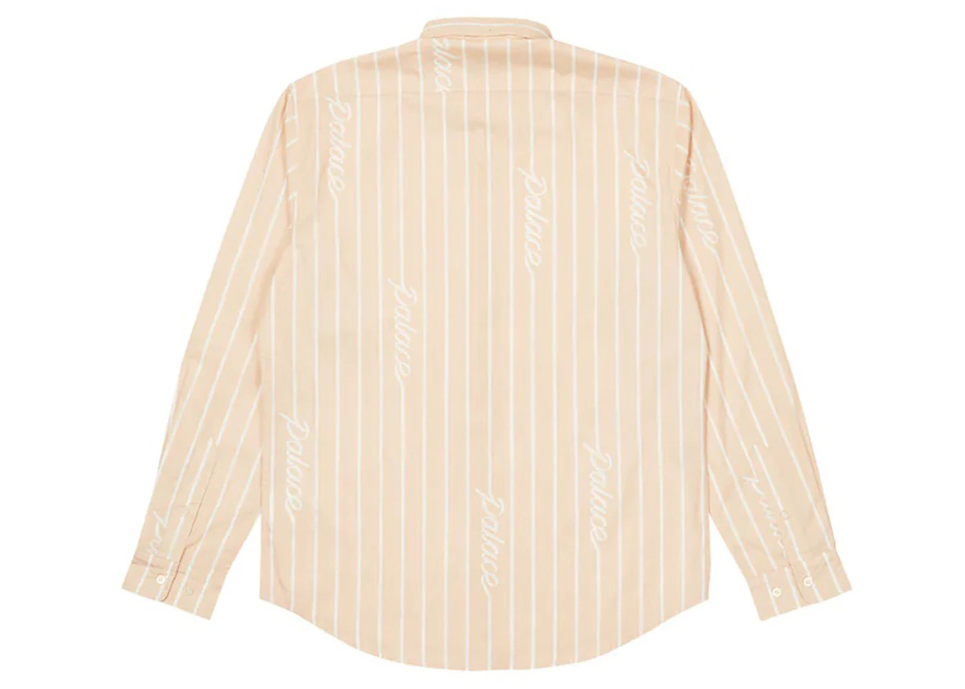 Palace Hand Stripe Shirt Tan - 2