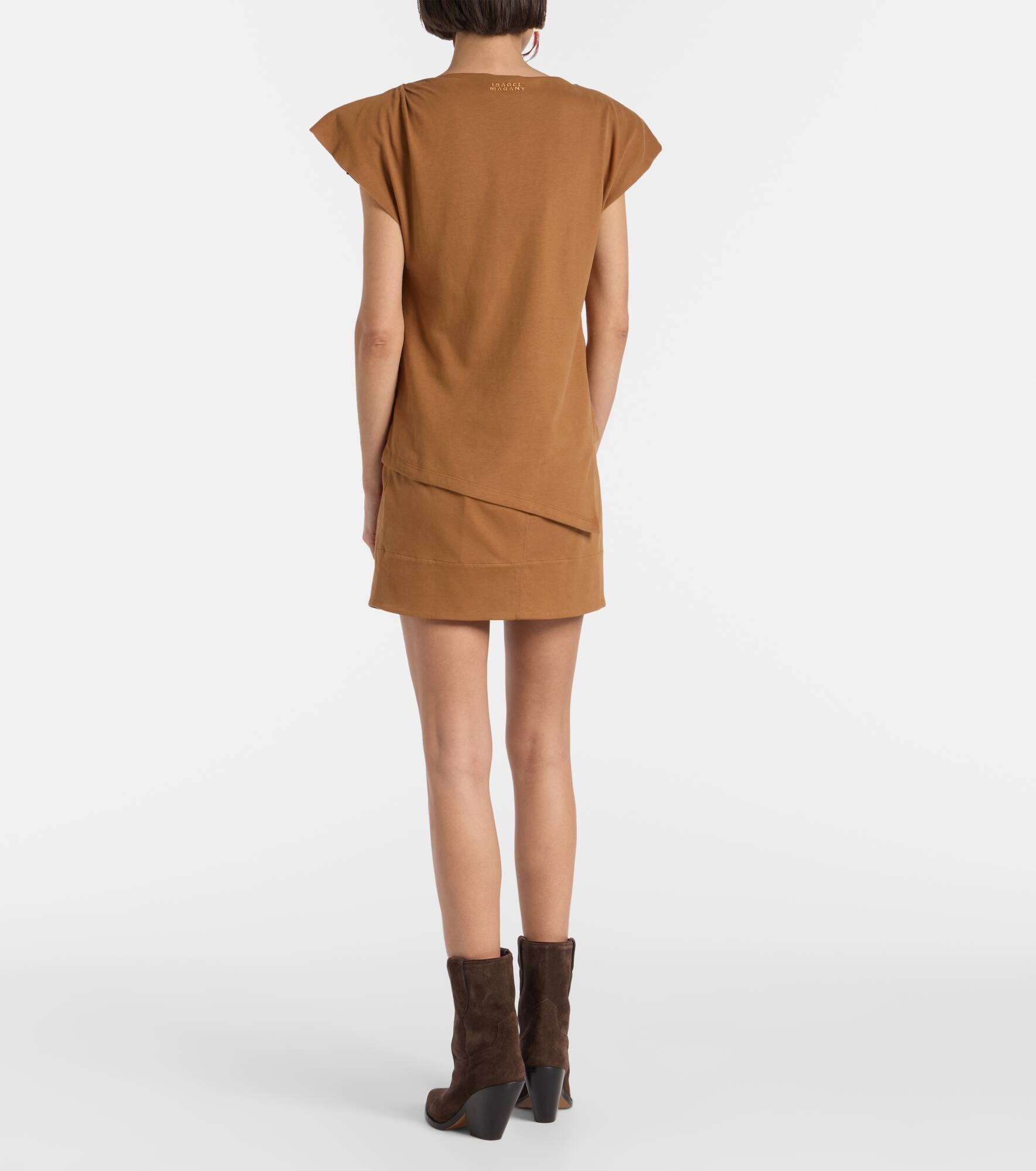 Sebani asymmetric cotton T-shirt - 3