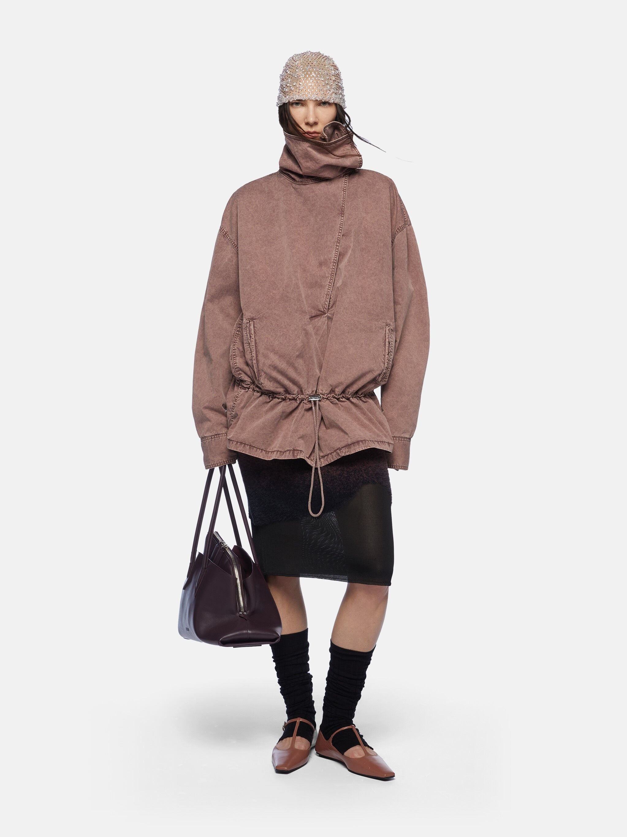 ANORAK WASHED MAUVE - 2