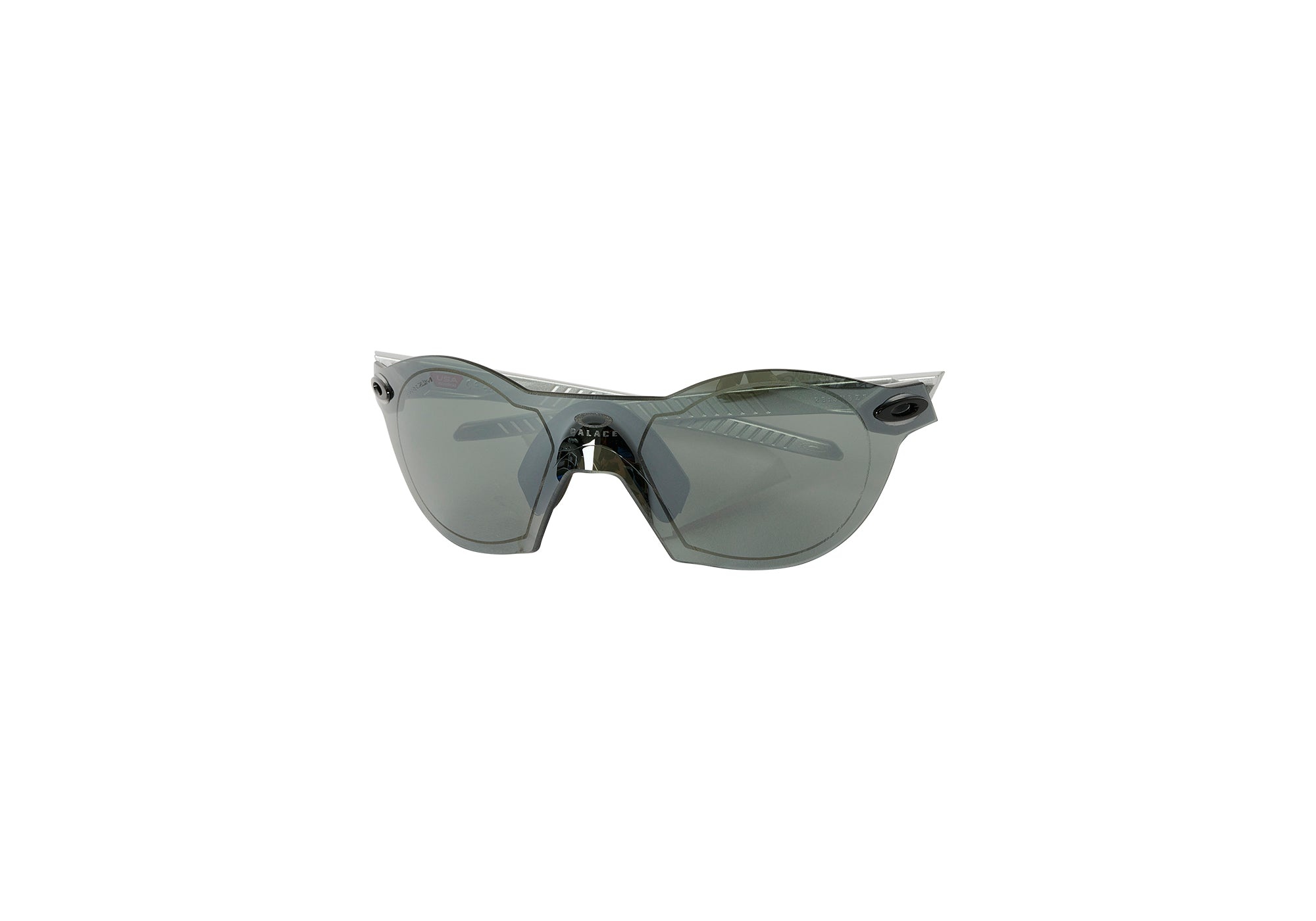 PALACE OAKLEY SUBZERO SUNGLASSES SILVER / PRIZM BLACK - 3