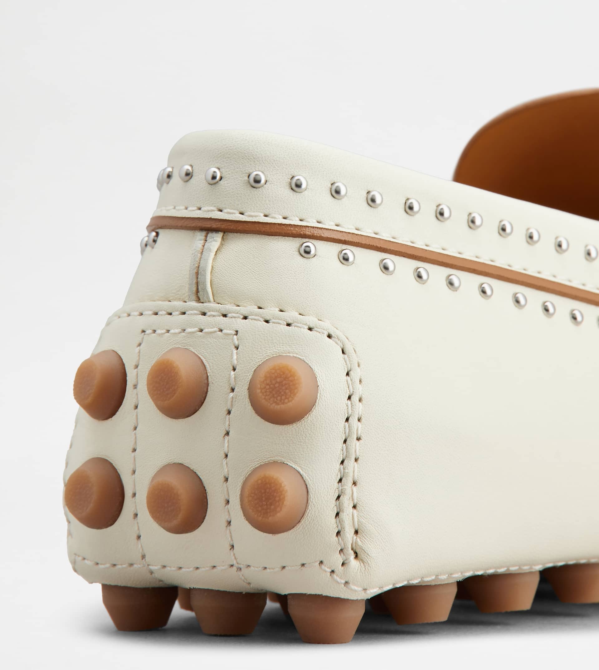 GOMMINO BUBBLE IN LEATHER - OFF WHITE - 5