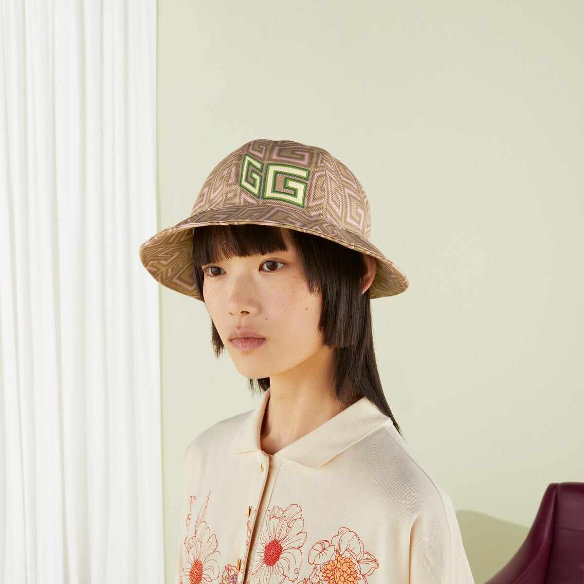 Gucci Lovelight Square G canvas bucket hat - 3