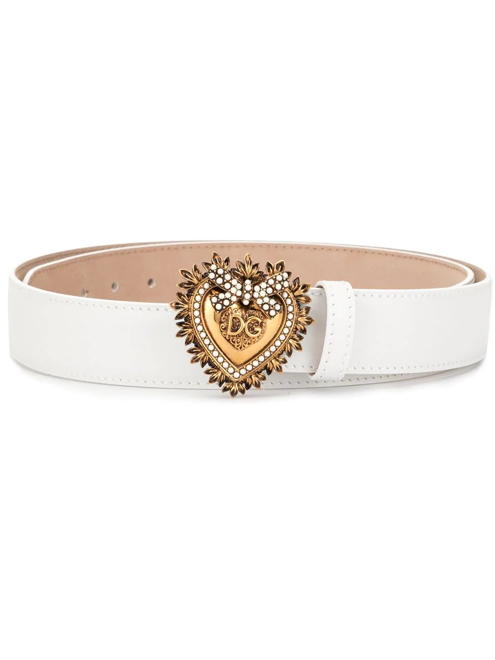 Devotion embellished belt - 1