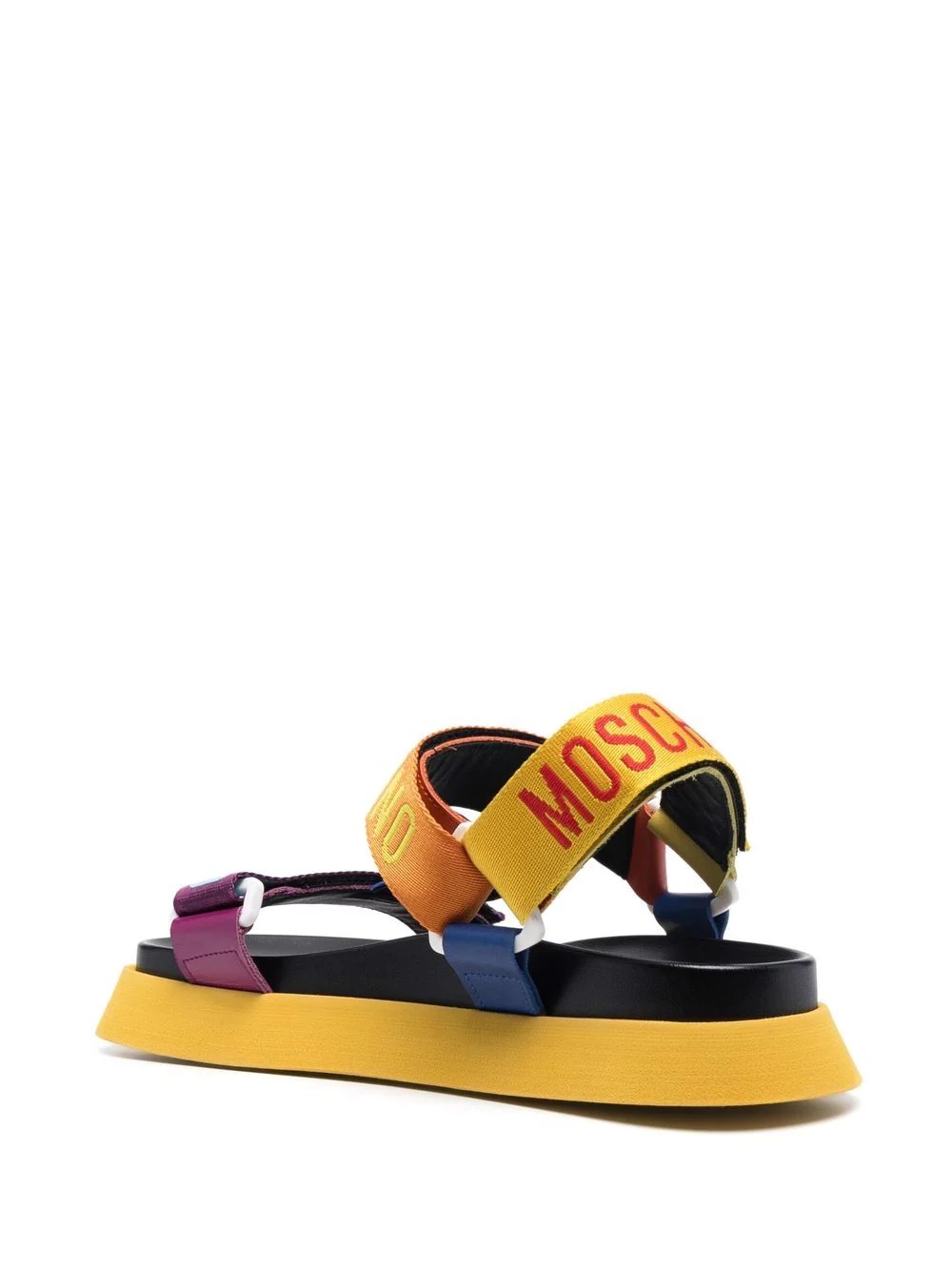 logo slingback sandals - 3