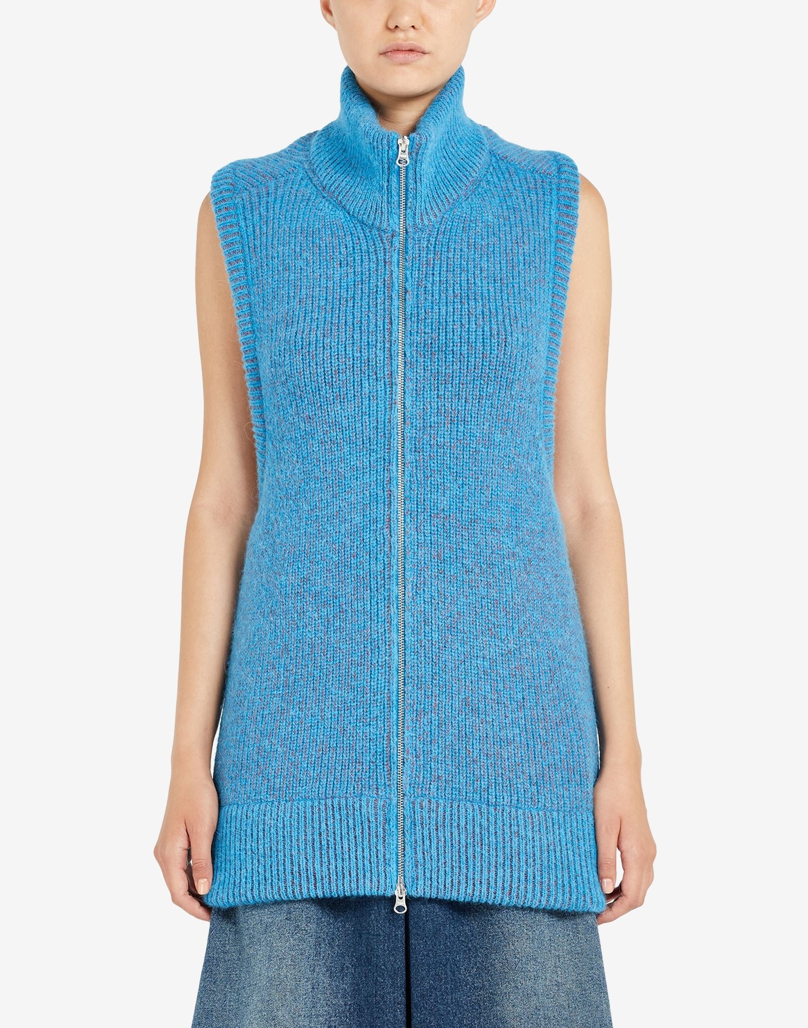 Zip open back sweater - 5