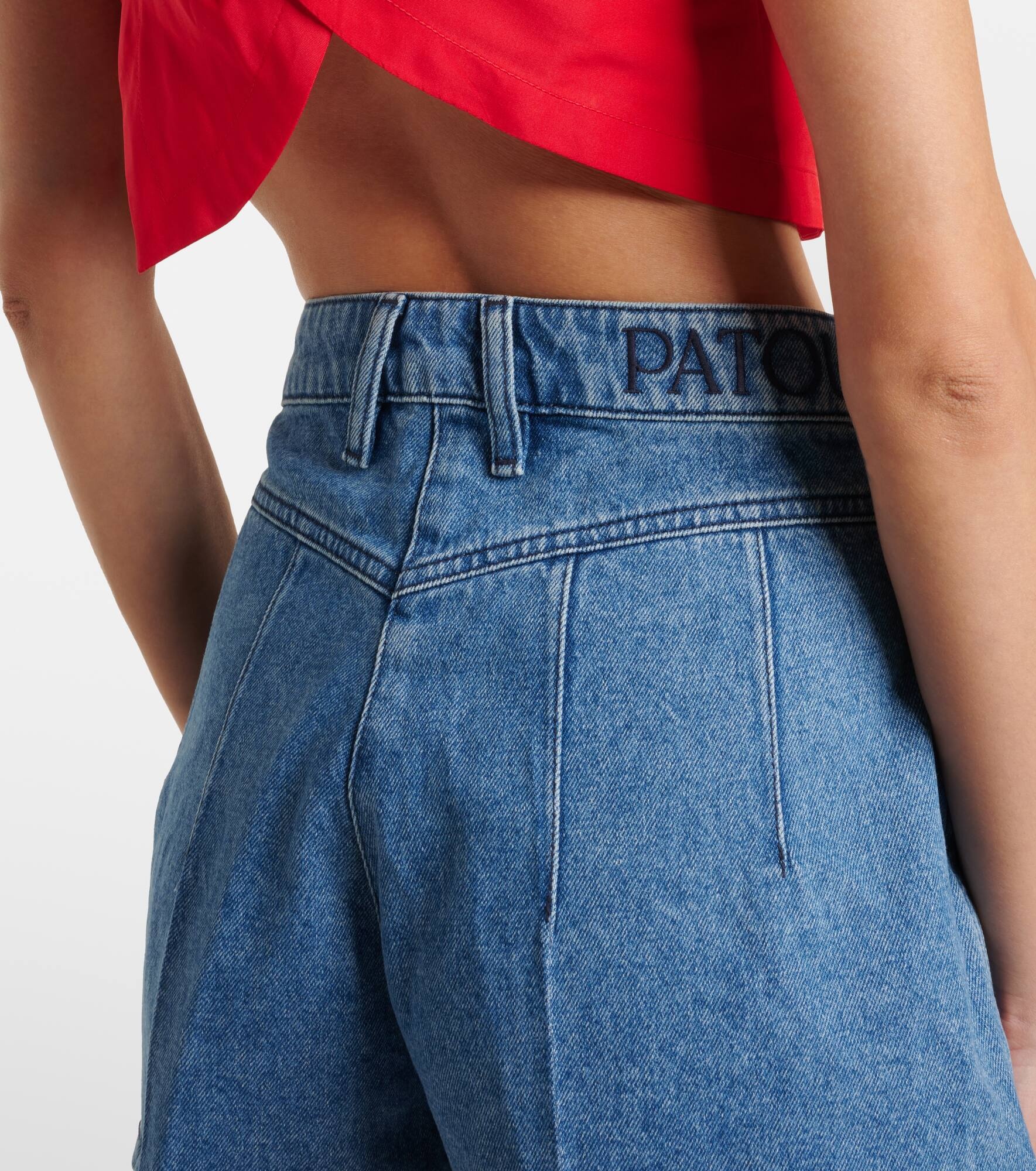 Denim shorts - 5