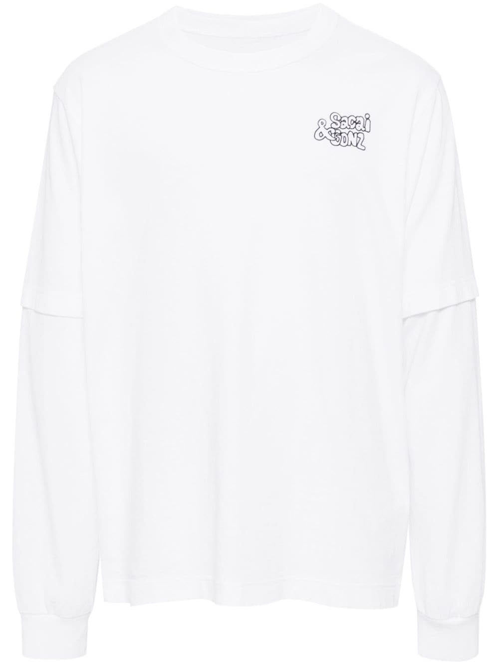 Gonz-embroidered T-shirt - 1