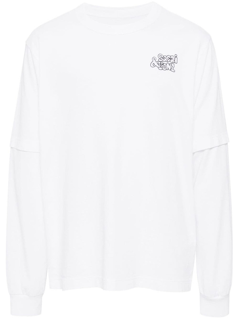 Gonz-embroidered T-shirt 1