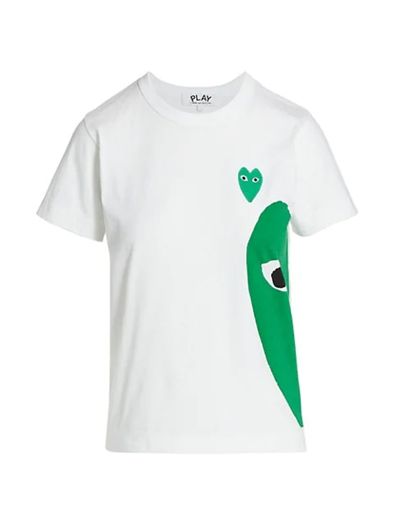 Half Heart Cotton T-Shirt - 1