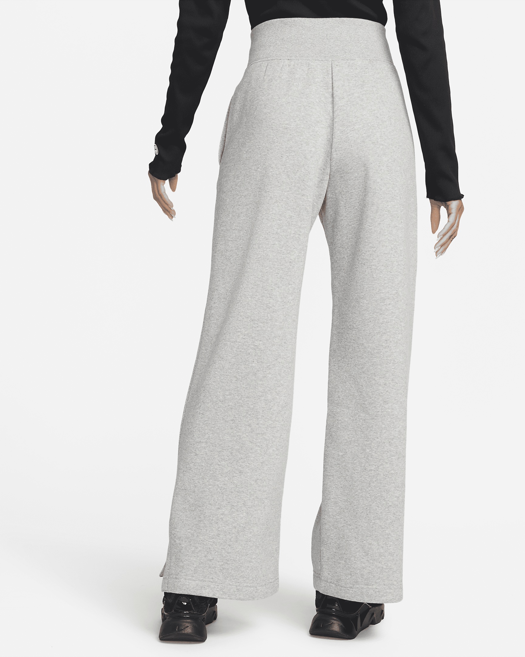 Nike Sportswear Phoenix Fleece Women's High-Waisted Wide-Leg Sweatpants - 2