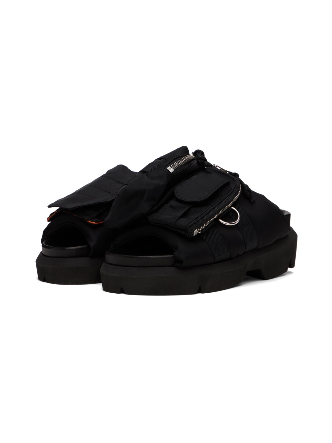Black Pocket Slides - 5