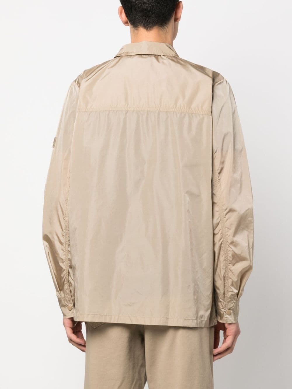 zip-up shirt jacket - 4