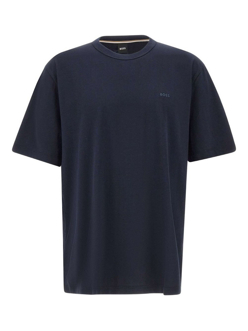 crew neck embroidered T-shirt 1