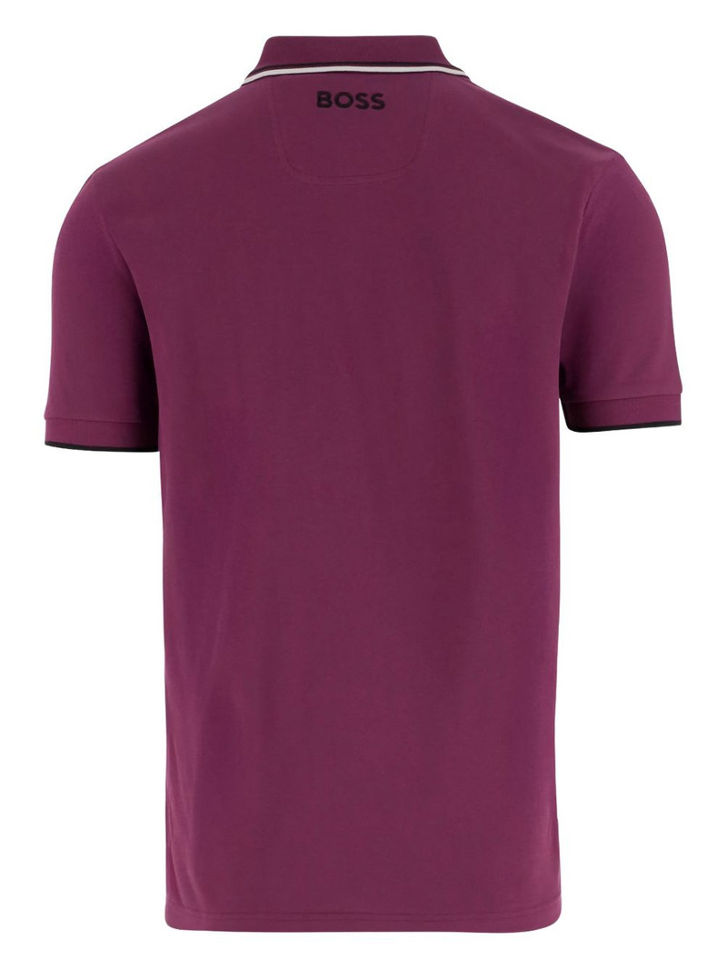 BOSS embroidered-detail polo shirt outlook