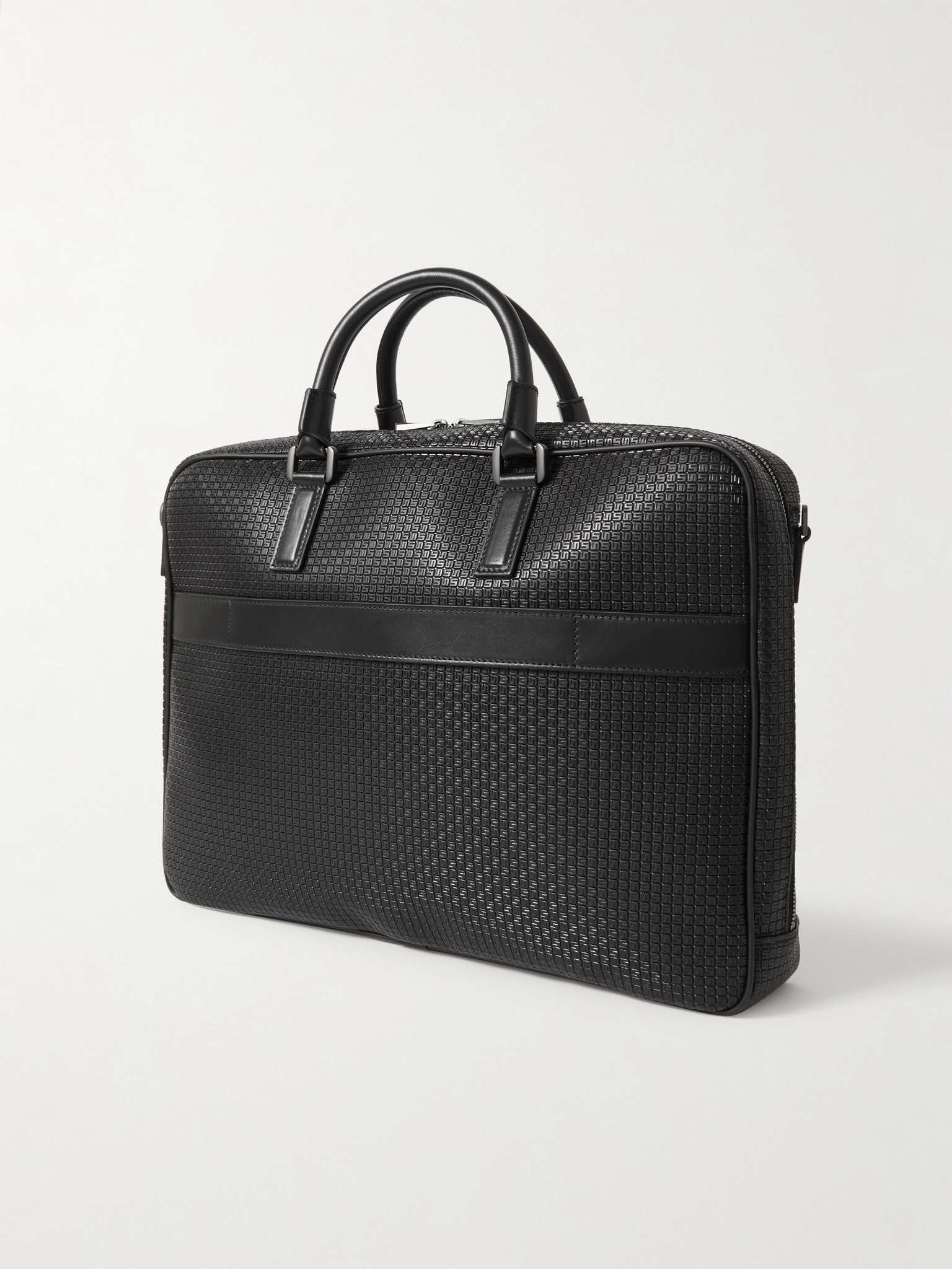 Mosaico Leather Briefcase - 4