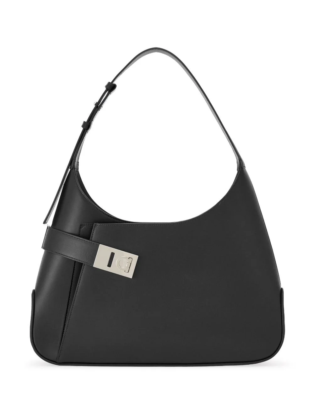 Hobo Gancini-buckle shoulder bag - 1