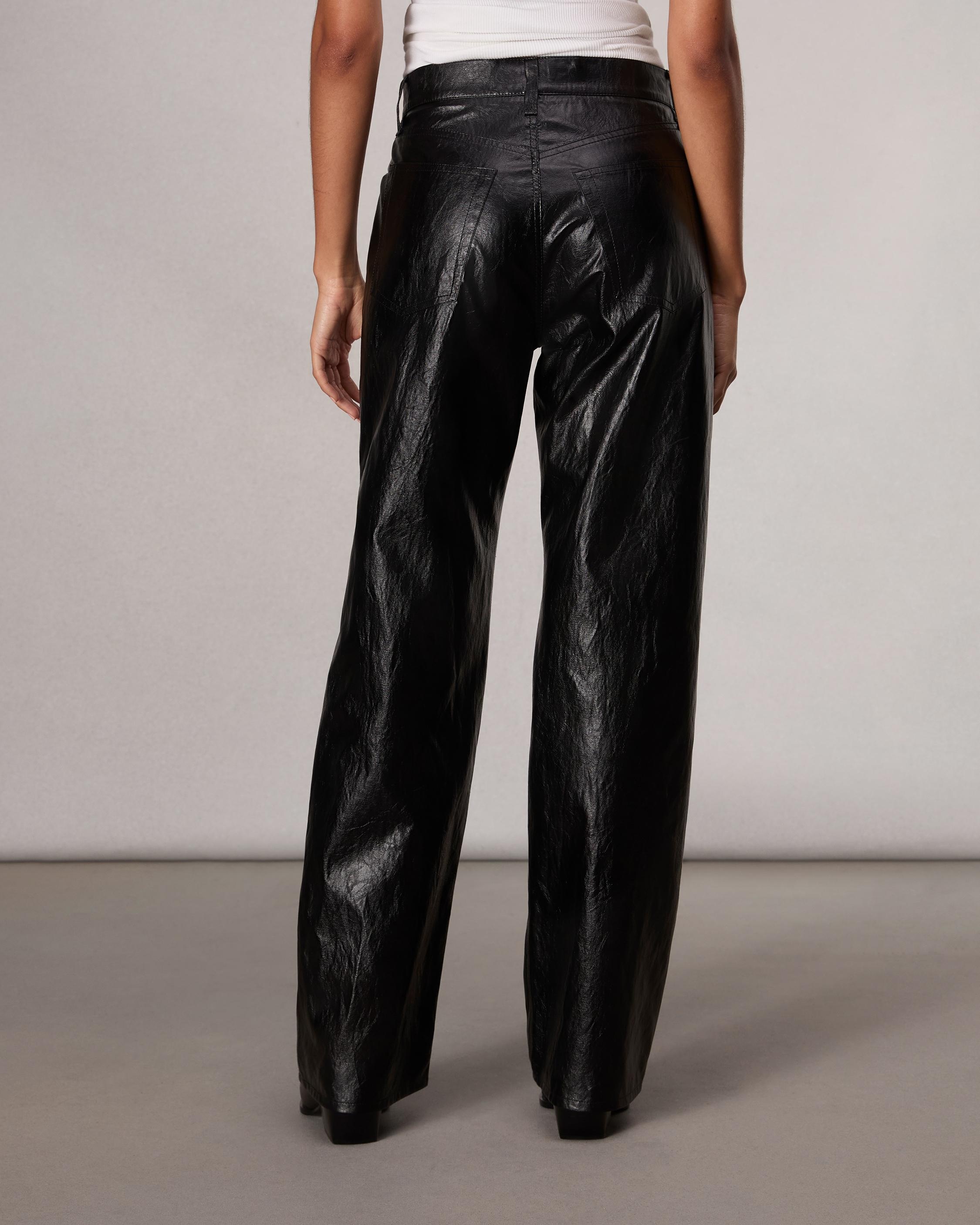Shea Faux Leather Pant - 4