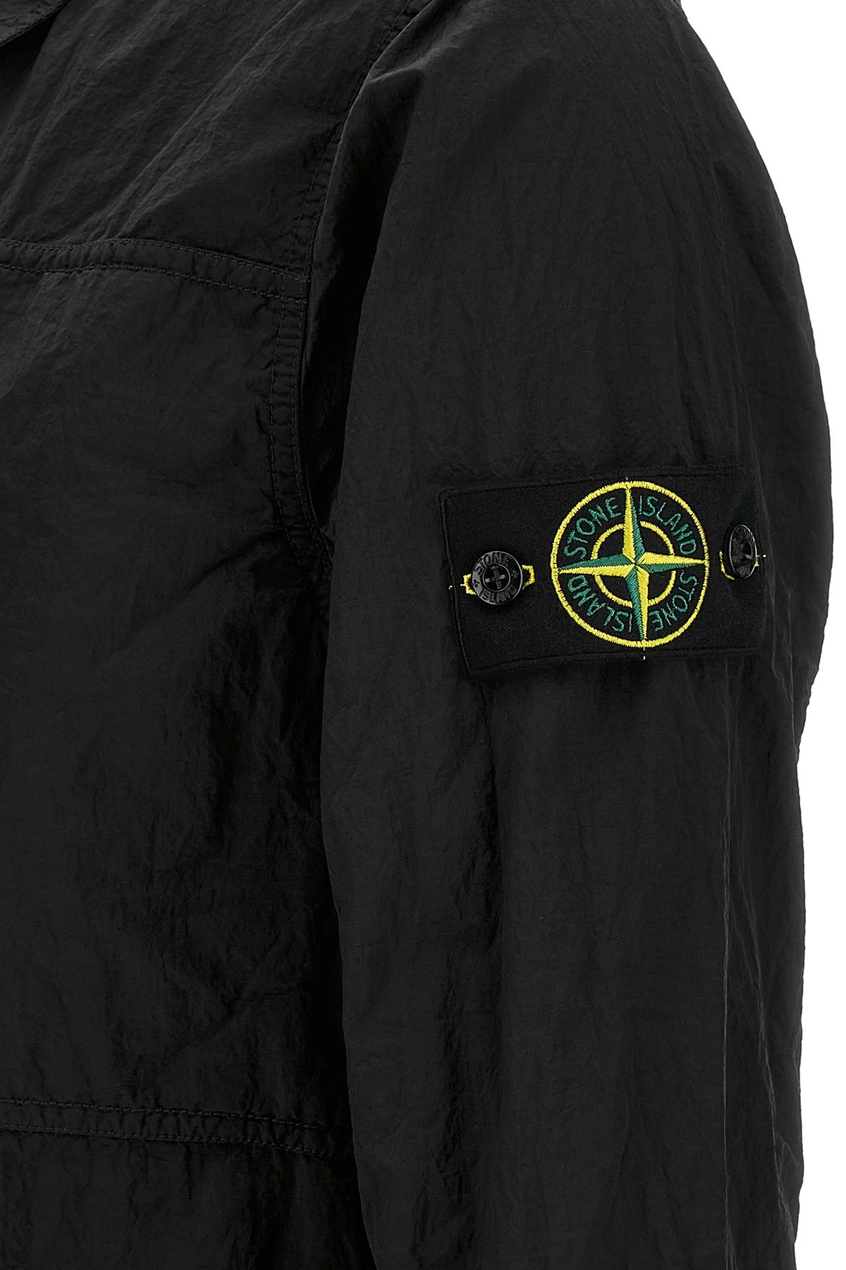 Logo badge overshirt - 4