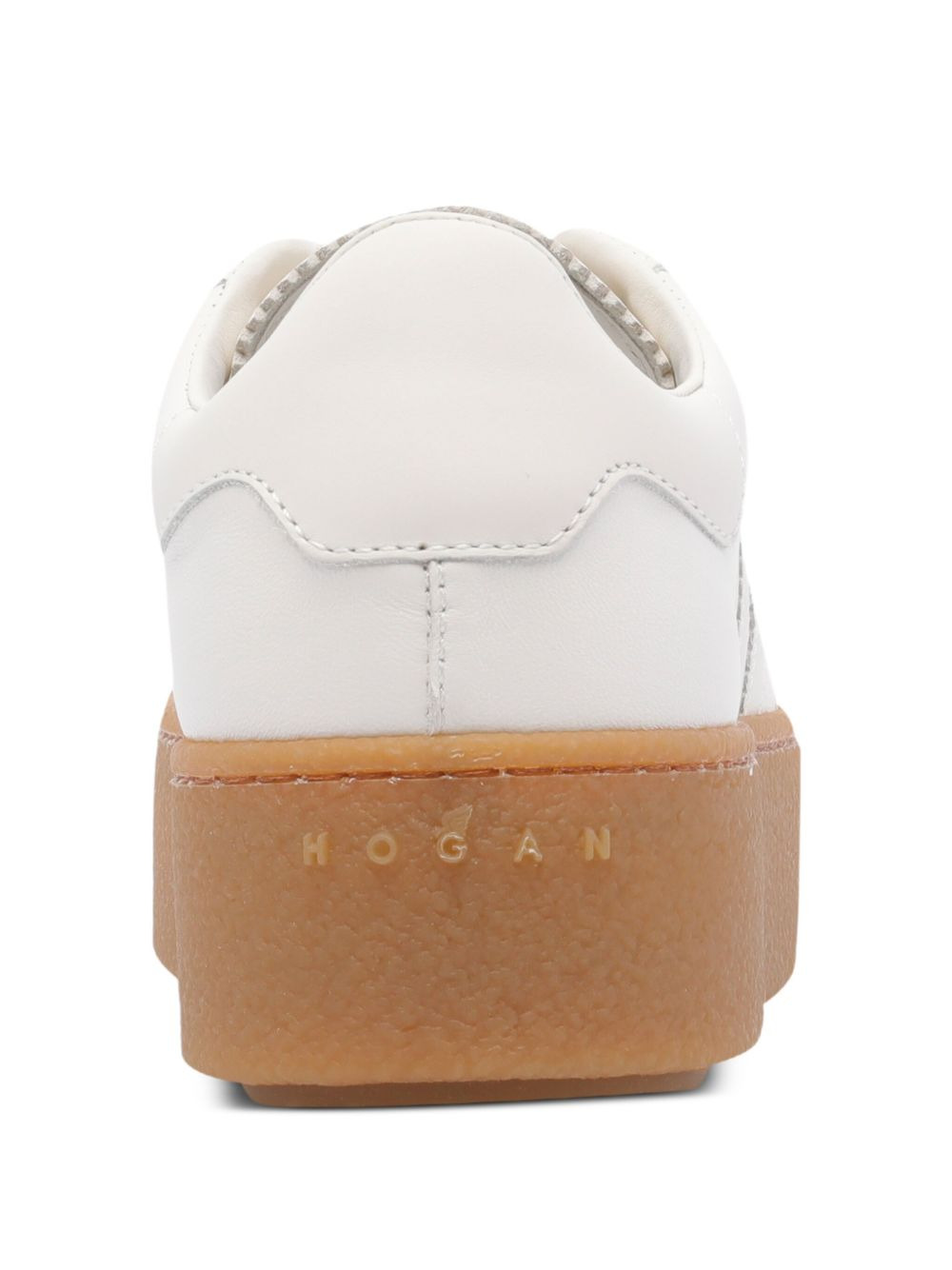 Cool leather platform low-top sneakers - 3