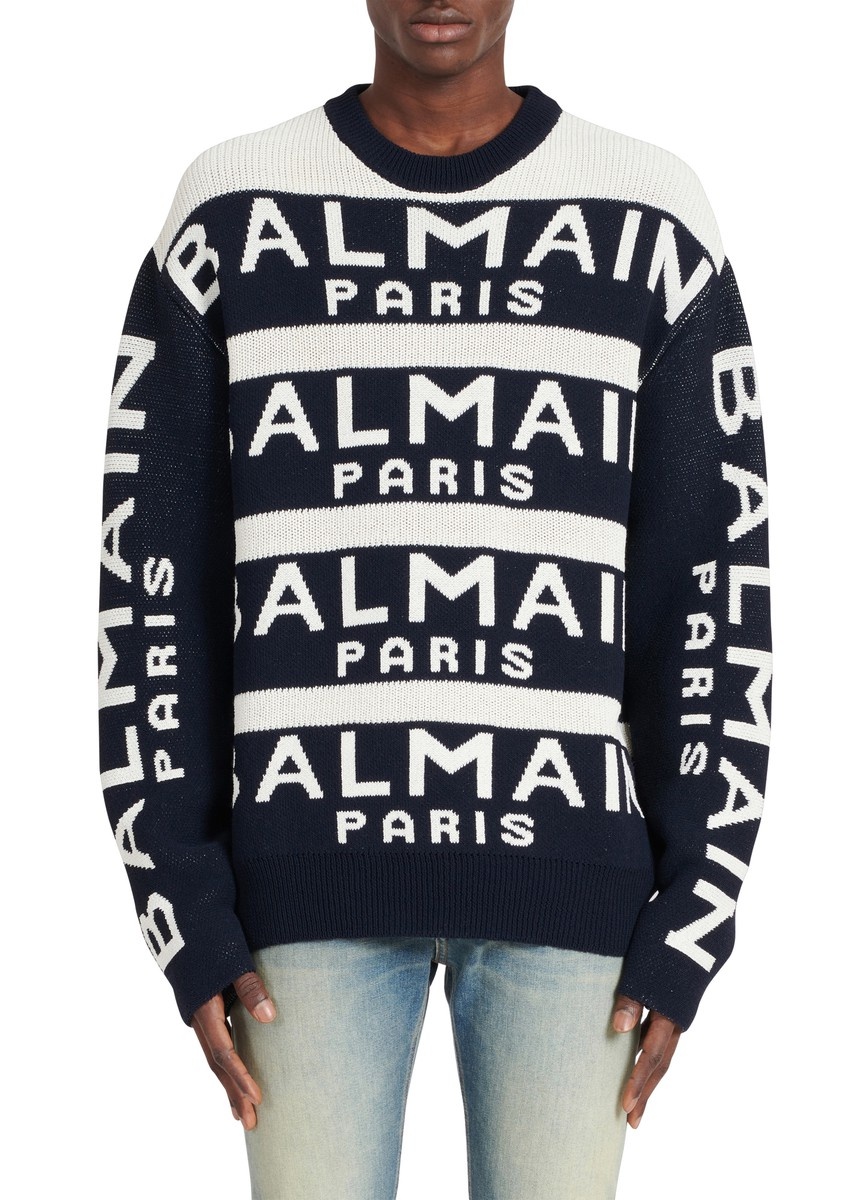 Balmain Paris logo sweater - 4