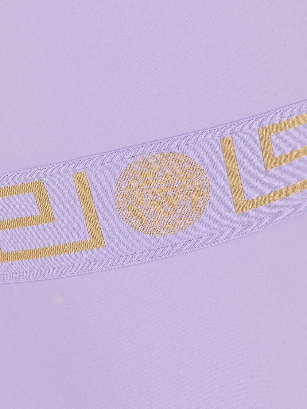 logo embroidered swimsuit - 3