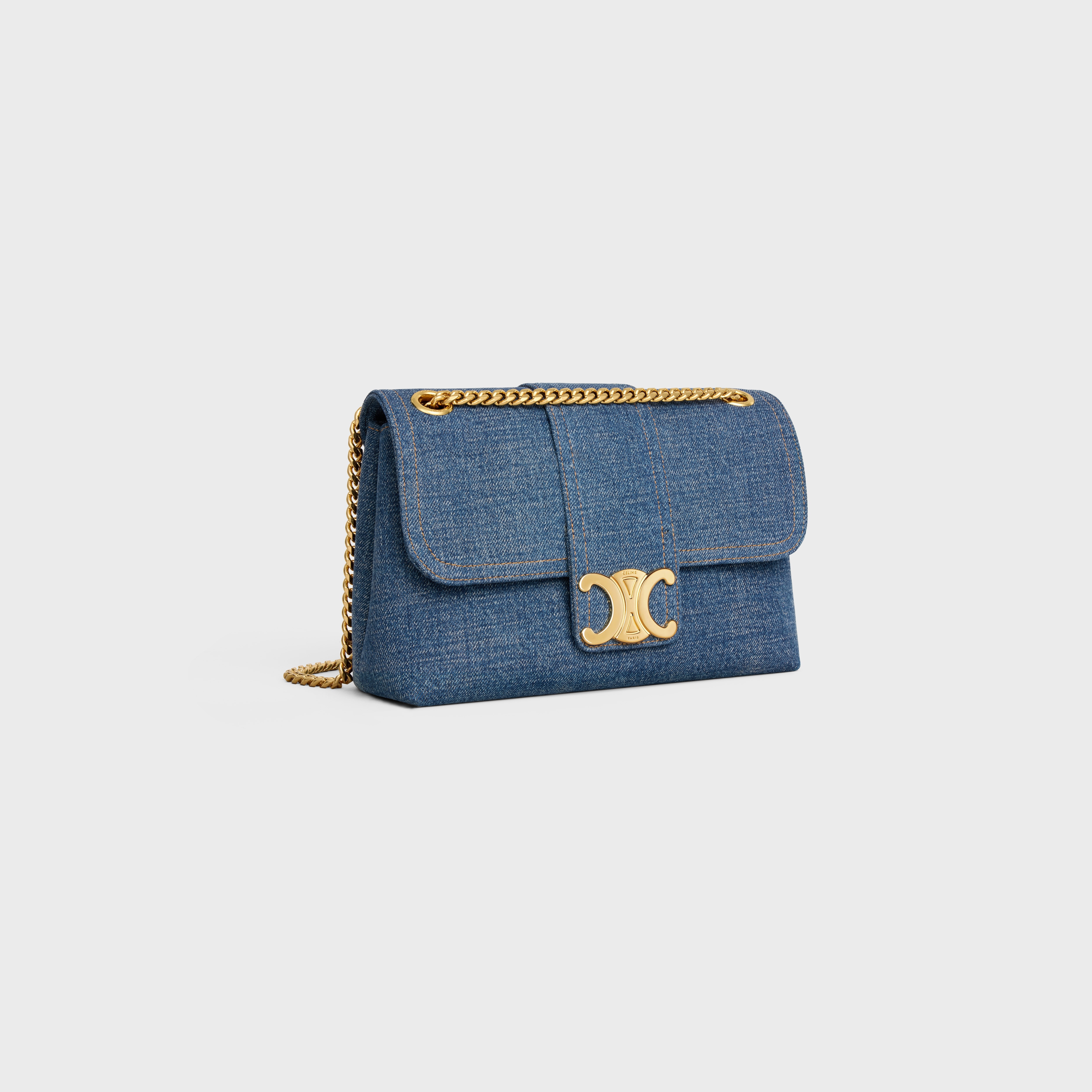 ショルダーバッグ・ポシェット CELINE Cotton Bag Celine Victoire Denim