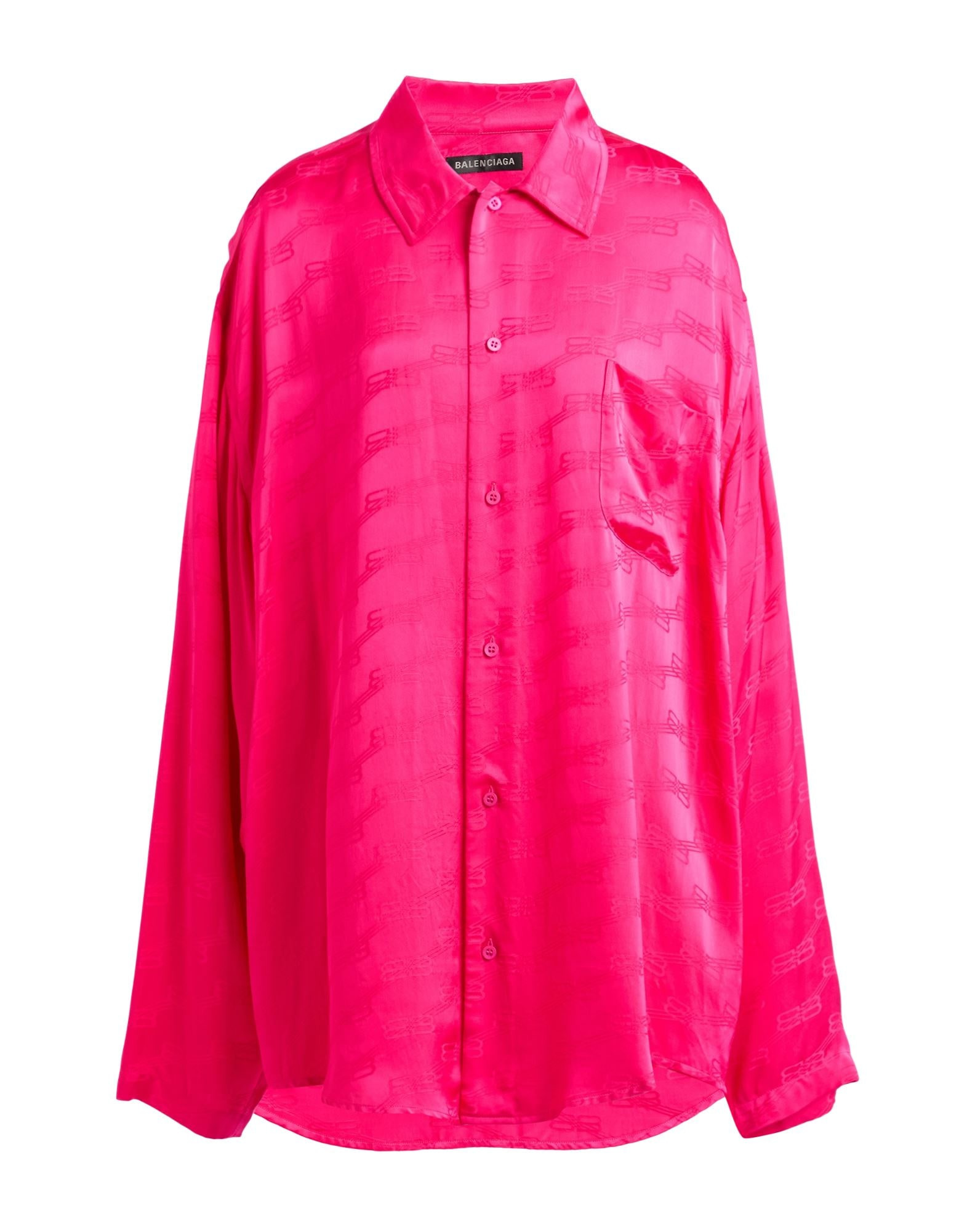 Fuchsia Women's Patterned Shirts & Blouses - 1