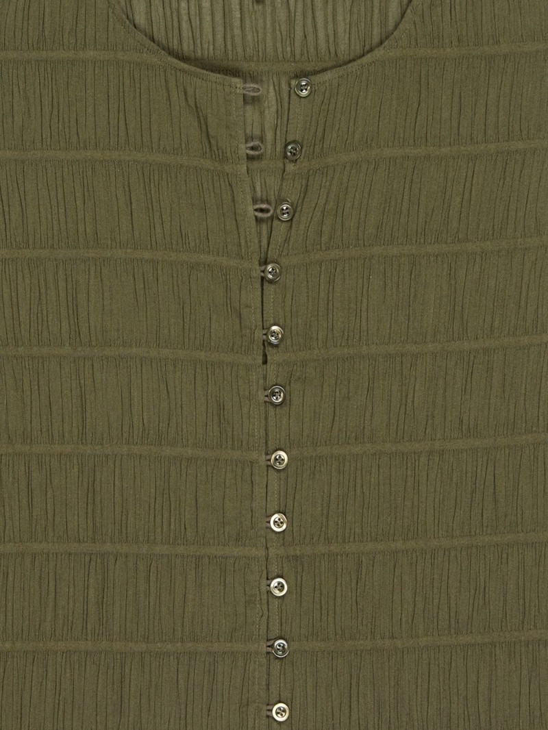 FRAME The Smocked tank top outlook