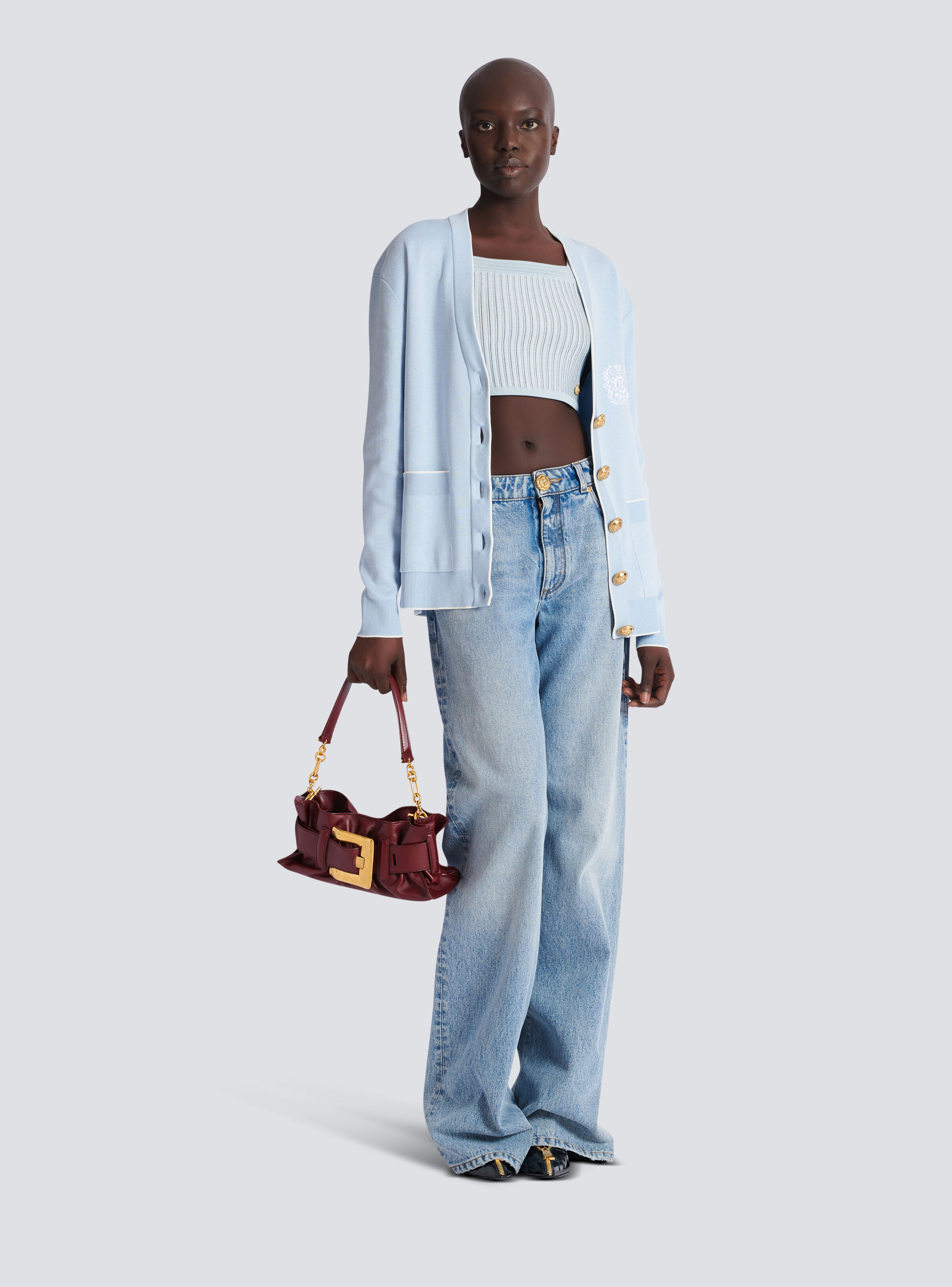 Mini Anthem bag in calfskin leather - 2
