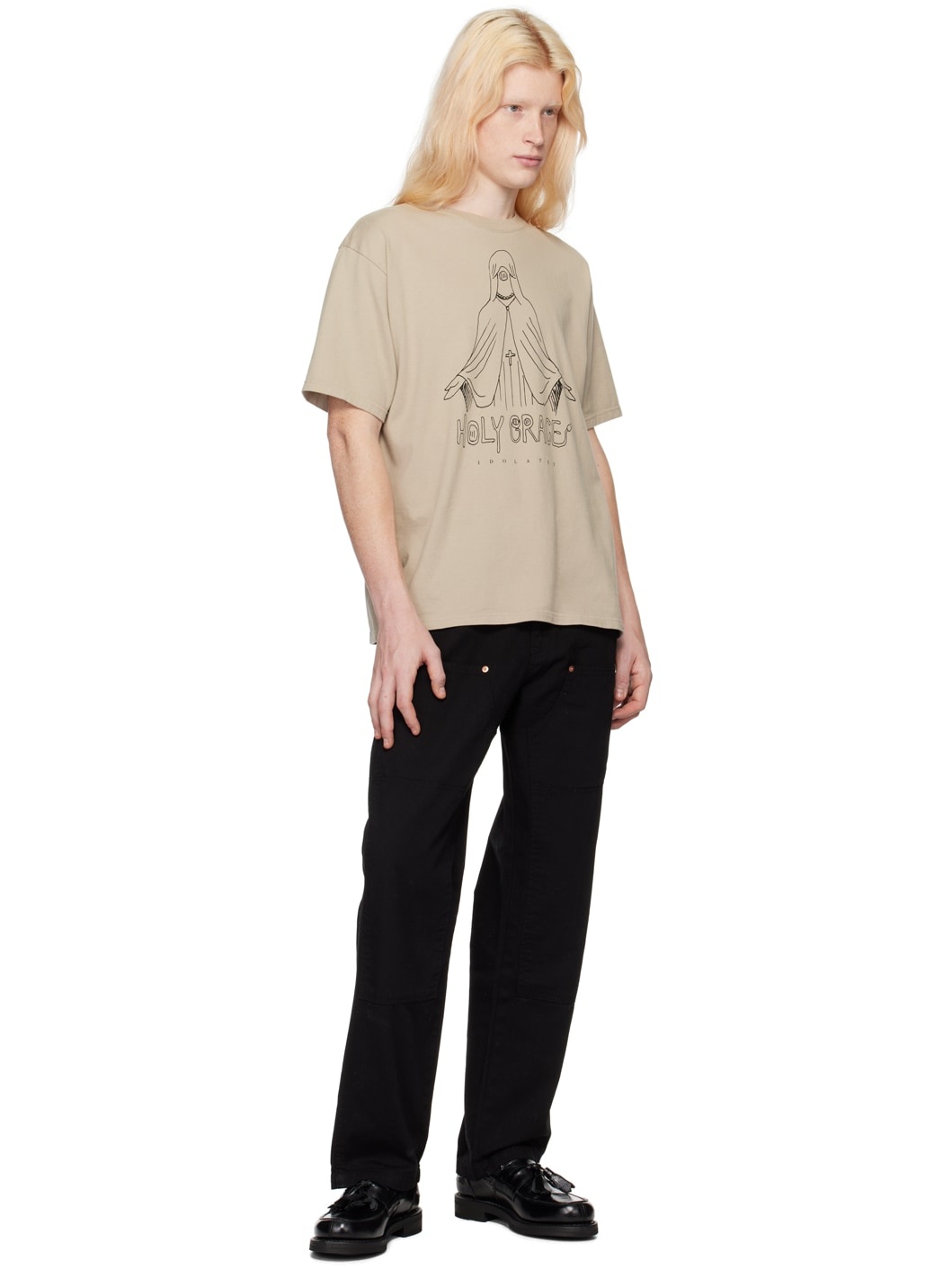 Black Double Knee Trousers - 4