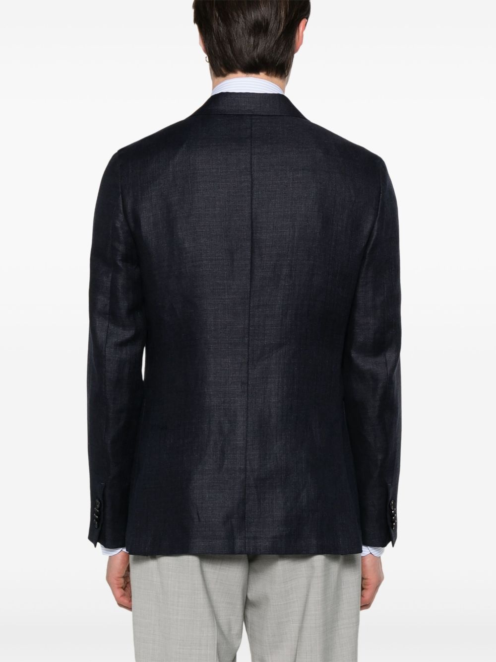single-breasted blazer - 4