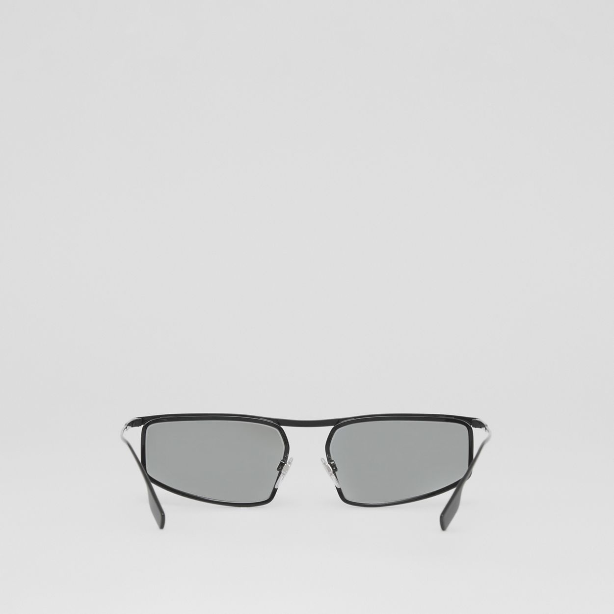 Logo Detail Rectangular Frame Sunglasses - 7