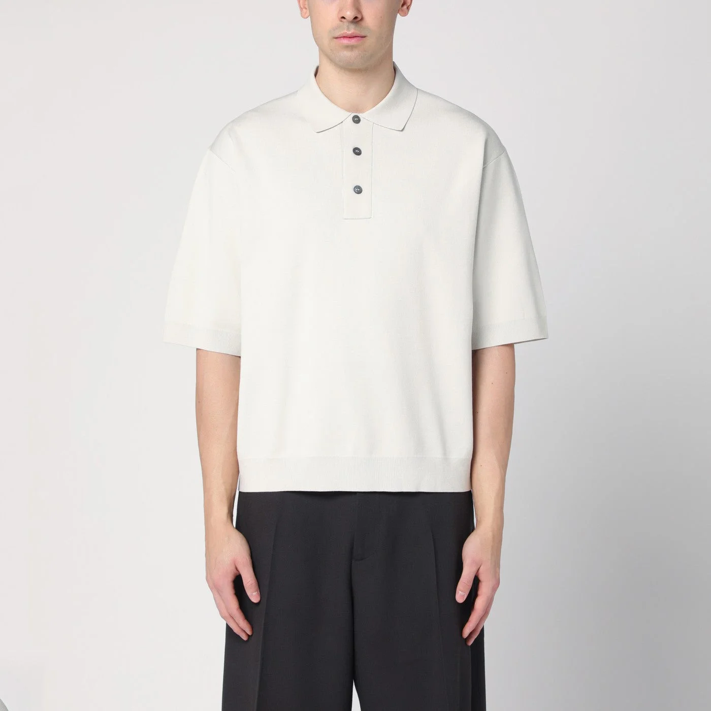 Short-sleeve ice color polo - 1