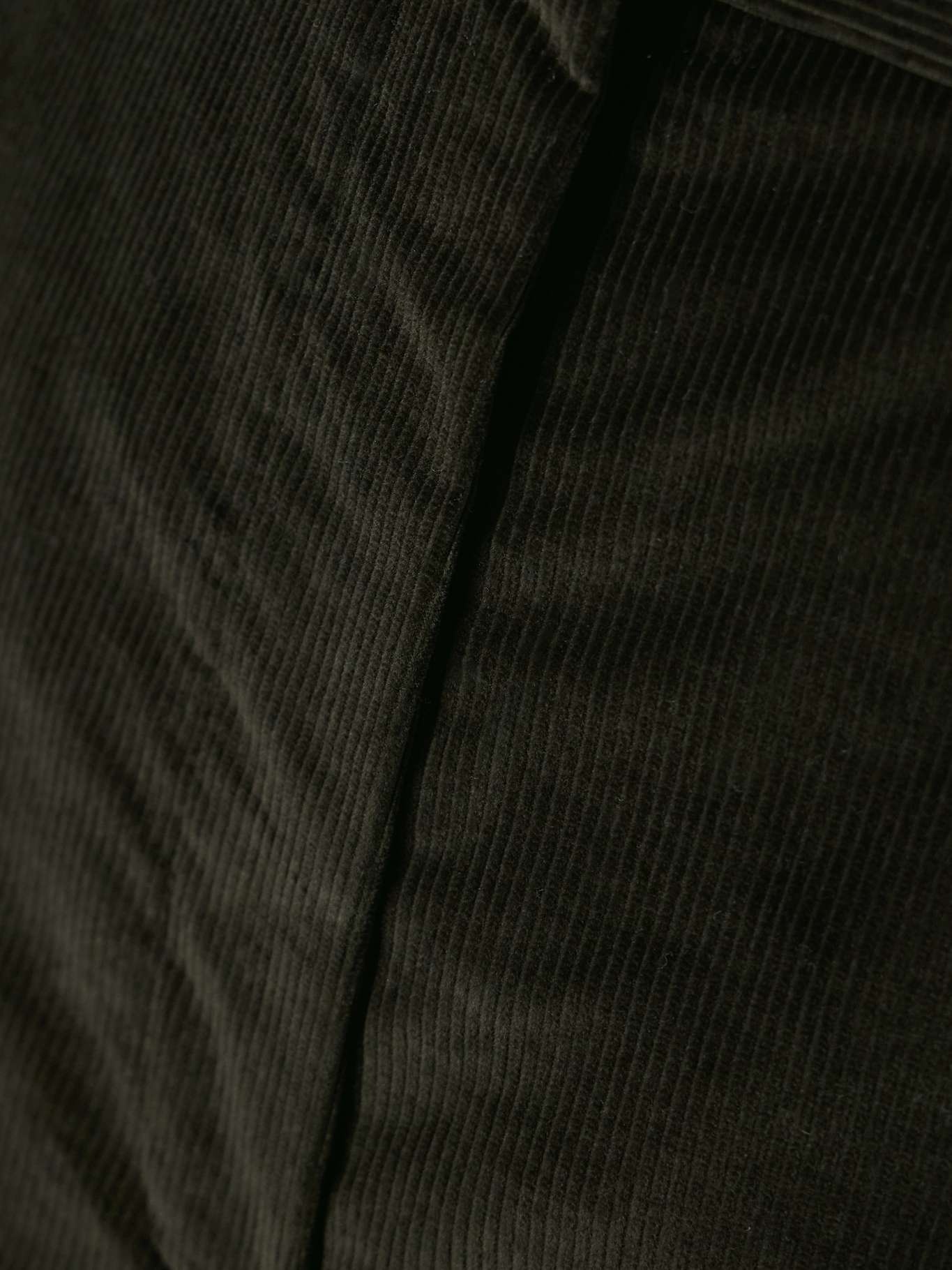 Cotton-blend corduroy wide-leg pants - 5