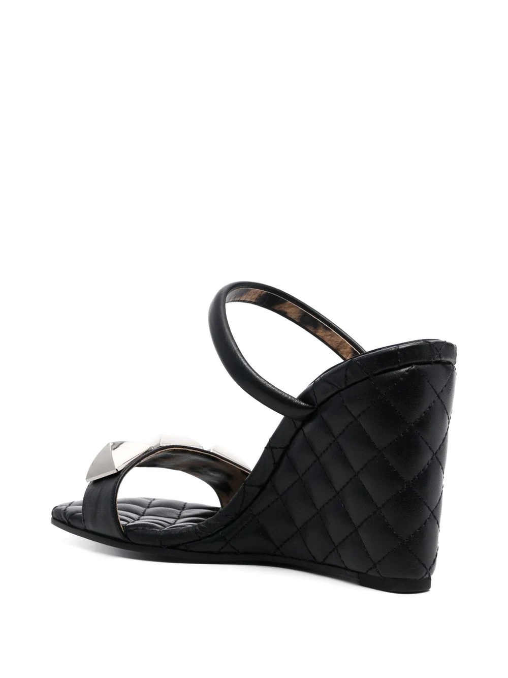 studded cage sandals - 3