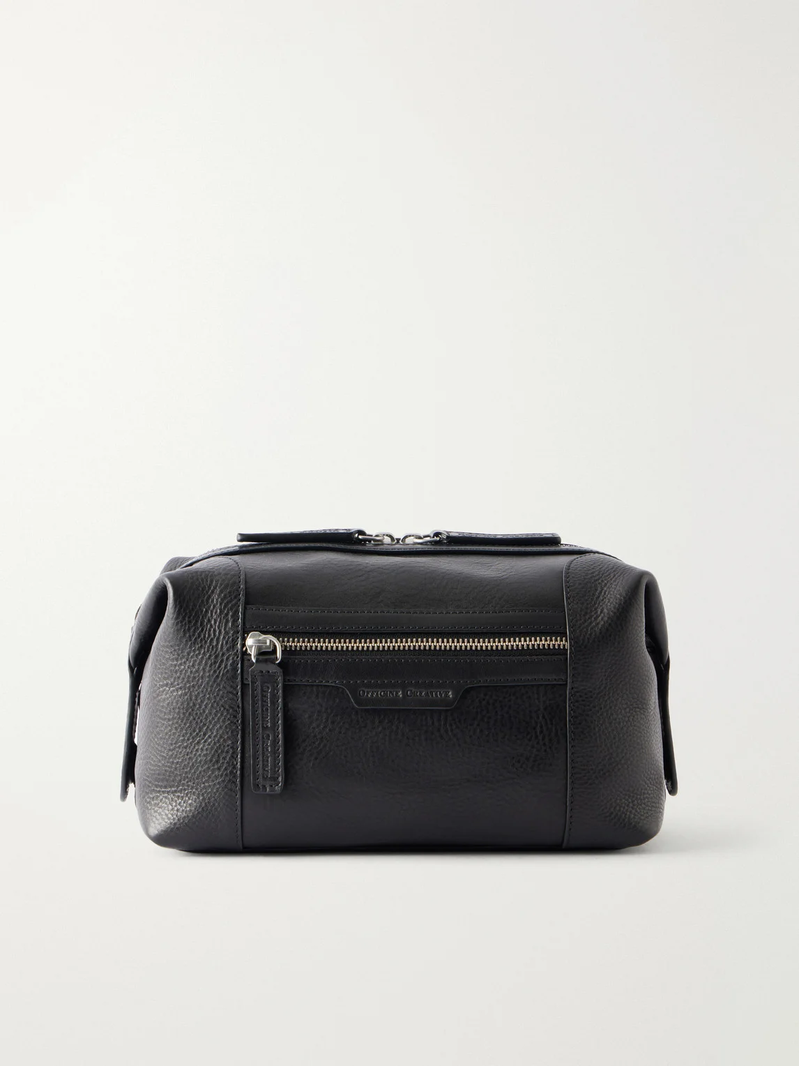 Jules/008 Full-Grain Leather Wash Bag - 1