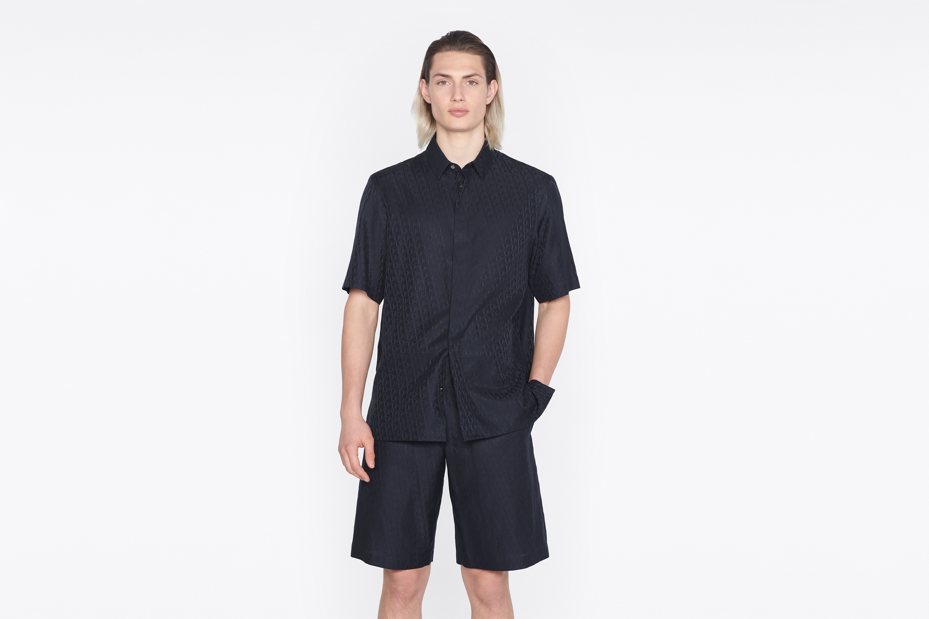 Dior Oblique Bermuda Shorts - 4