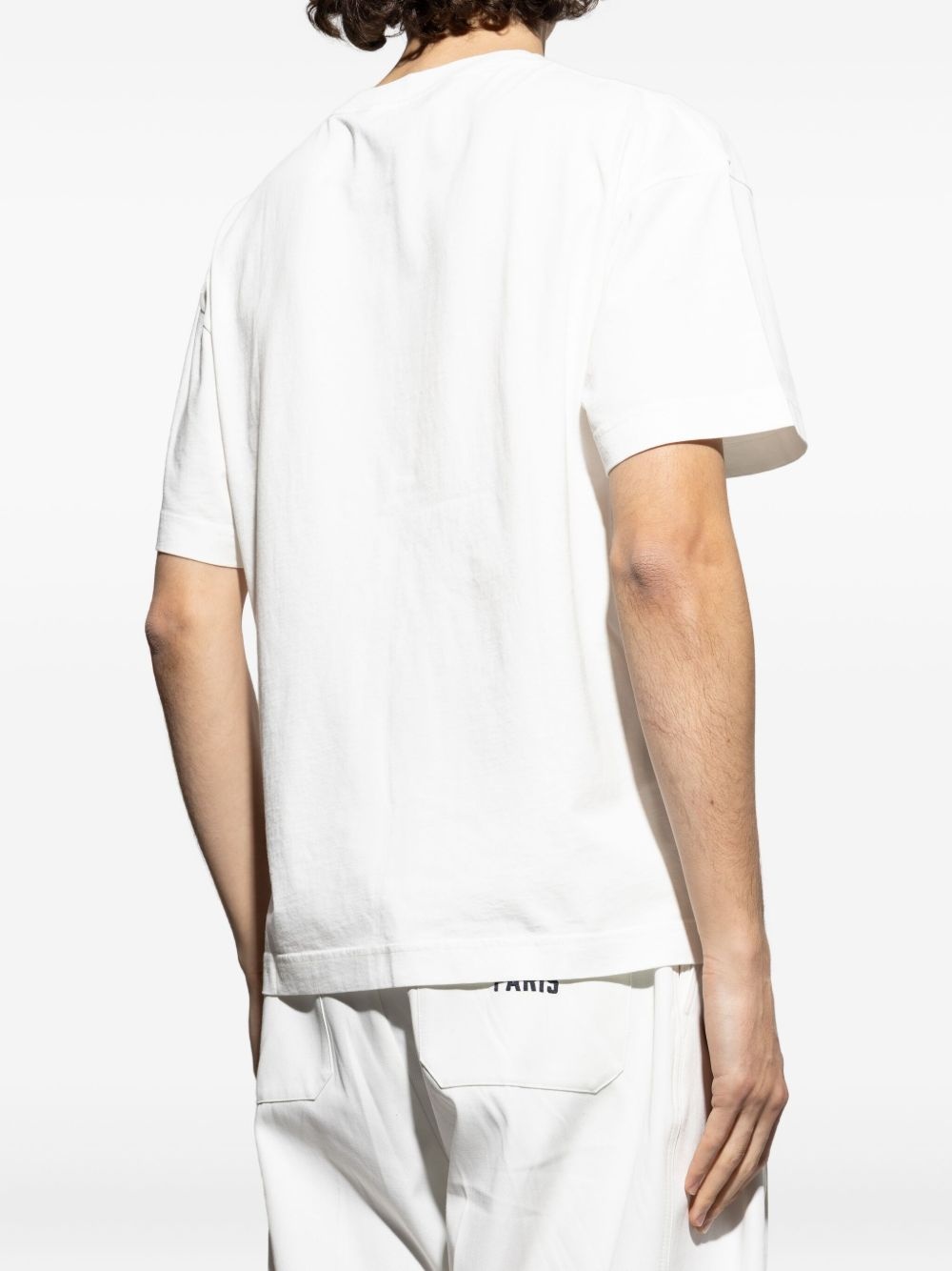 palm-tree print T-shirt - 4