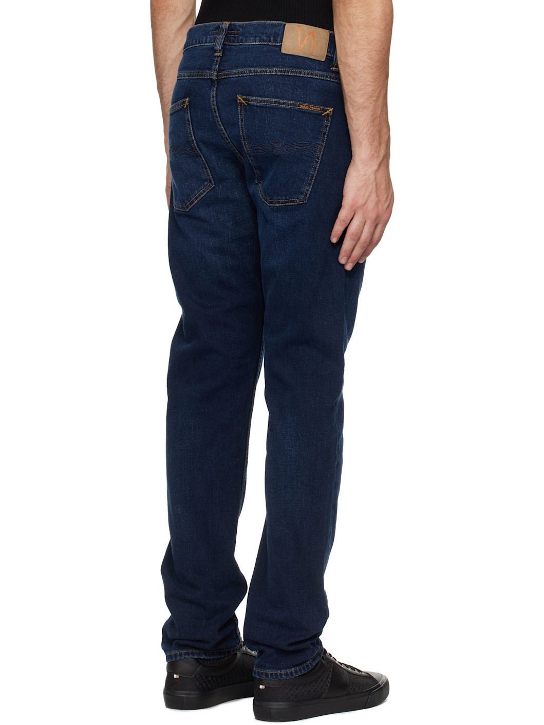 Navy Lean Dean Jeans - 3